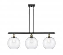 Innovations Lighting 516-3I-BAB-G122-10 - Athens - 3 Light - 37 inch - Black Antique Brass - Stem Hung - Island Light