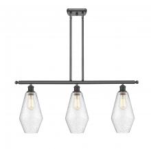 Innovations Lighting 516-3I-BK-G654-7 - Cindyrella - 3 Light - 36 inch - Matte Black - Cord hung - Island Light