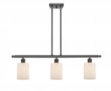 Innovations Lighting 516-3I-OB-G341 - Hadley - 3 Light - 36 inch - Oil Rubbed Bronze - Stem hung - Island Light