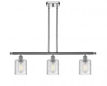 Innovations Lighting 516-3I-PC-G112 - Cobbleskill - 3 Light - 36 inch - Polished Chrome - Cord hung - Island Light