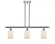 Innovations Lighting 516-3I-PC-G341 - Hadley - 3 Light - 36 inch - Polished Chrome - Stem hung - Island Light
