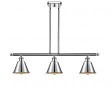 Innovations Lighting 516-3I-PC-M8 - Smithfield - 3 Light - 36 inch - Polished Chrome - Cord hung - Island Light