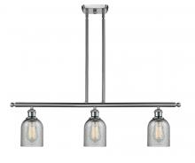 Innovations Lighting 516-3I-SN-G257 - Caledonia - 3 Light - 36 inch - Brushed Satin Nickel - Cord hung - Island Light