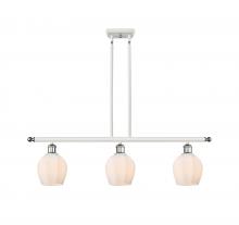 Innovations Lighting 516-3I-WPC-G461-6 - Norfolk - 3 Light - 36 inch - White Polished Chrome - Cord hung - Island Light