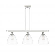 Innovations Lighting 516-3I-WPC-GBD-92 - Bristol - 3 Light - 36 inch - White Polished Chrome - Cord hung - Island Light