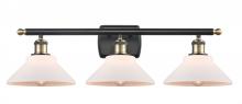 Innovations Lighting 516-3W-BAB-G131 - Orwell - 3 Light - 28 inch - Black Antique Brass - Bath Vanity Light