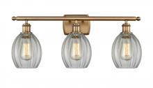 Innovations Lighting 516-3W-BB-G82 - Eaton - 3 Light - 26 inch - Brushed Brass - Bath Vanity Light