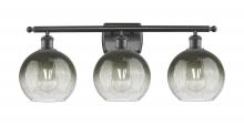 Innovations Lighting 516-3W-OB-G483-8SL - Brookhaven Globe - 3 Light - 28 inch - Oil Rubbed Bronze - Bath Vanity Light