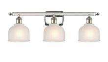 Innovations Lighting 516-3W-PN-G411 - Dayton - 3 Light - 26 inch - Polished Nickel - Bath Vanity Light