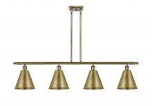 Innovations Lighting 516-4I-AB-MBC-8-AB - Berkshire - 4 Light - 48 inch - Antique Brass - Cord hung - Island Light