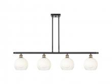 Innovations Lighting 516-4I-BAB-G483-8OP - Brookhaven Globe - 4 Light - 48 inch - Black Antique Brass - Stem Hung - Island Light