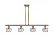 Innovations Lighting 516-4I-BB-G92 - Fenton - 4 Light - 48 inch - Brushed Brass - Stem hung - Island Light