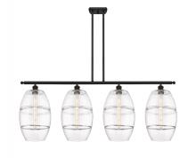 Innovations Lighting 516-4I-BK-G557-10CL - Vaz - 4 Light - 48 inch - Matte Black - Cord hung - Island Light