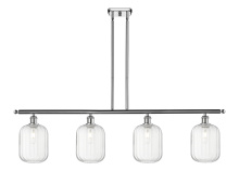 Innovations Lighting 516-4I-PC-G460-7CL - Preston Cylinder - 4 Light - 48 inch - Polished Chrome - Stem Hung - Island Light