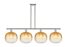 Innovations Lighting 516-4I-PN-G481-10AM - Brookhaven Sphere - 4 Light - 49 inch - Polished Nickel - Stem Hung - Island Light