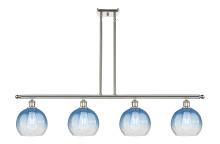 Innovations Lighting 516-4I-PN-G483-8SB - Brookhaven Globe - 4 Light - 48 inch - Polished Nickel - Stem Hung - Island Light