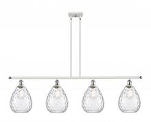 Innovations Lighting 516-4I-WPC-G372 - Waverly - 4 Light - 48 inch - White Polished Chrome - Cord hung - Island Light