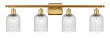 Innovations Lighting 516-4W-SG-G559-5SDY - Bridal Veil - 4 Light - 35 inch - Satin Gold - Bath Vanity Light