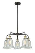 Innovations Lighting 516-5CR-BAB-G2811 - Hanover - 5 Light - 24 inch - Black Antique Brass - Chandelier