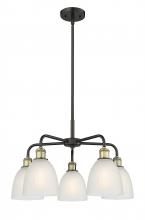 Innovations Lighting 516-5CR-BAB-G381 - Castile - 5 Light - 24 inch - Black Antique Brass - Chandelier