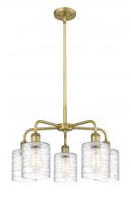 Innovations Lighting 516-5CR-BB-G1113 - Cobbleskill - 5 Light - 23 inch - Brushed Brass - Chandelier