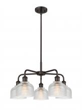 Innovations Lighting 516-5CR-OB-G412 - Dayton - 5 Light - 24 inch - Oil Rubbed Bronze - Chandelier