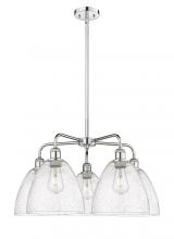 Innovations Lighting 516-5CR-PC-GBD-94 - Bristol - 5 Light - 27 inch - Polished Chrome - Chandelier