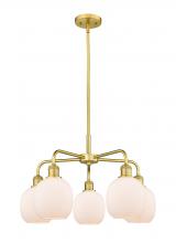 Innovations Lighting 516-5CR-SG-G101 - Belfast - 5 Light - 24 inch - Satin Gold - Chandelier