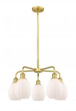 Innovations Lighting 516-5CR-SG-G81 - Eaton - 5 Light - 24 inch - Satin Gold - Chandelier