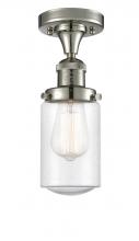 Innovations Lighting 517-1CH-PN-G314 - Dover - 1 Light - 5 inch - Polished Nickel - Semi-Flush Mount