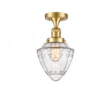 Innovations Lighting 517-1CH-SG-G664-7 - Bullet - 1 Light - 7 inch - Satin Gold - Semi-Flush Mount