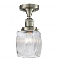 Innovations Lighting 517-1CH-SN-G302 - Colton - 1 Light - 6 inch - Brushed Satin Nickel - Semi-Flush Mount