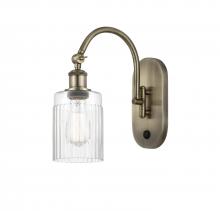 Innovations Lighting 518-1W-AB-G342 - Hadley - 1 Light - 5 inch - Antique Brass - Adjustable Swing Arm
