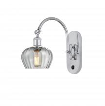 Innovations Lighting 518-1W-PC-G92 - Fenton - 1 Light - 7 inch - Polished Chrome - Sconce