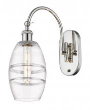 Innovations Lighting 518-1W-PN-G557-6CL - Vaz - 1 Light - 6 inch - Polished Nickel - Sconce