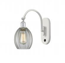 Innovations Lighting 518-1W-WPC-G82 - Eaton - 1 Light - 6 inch - White Polished Chrome - Sconce