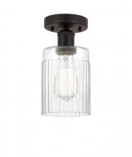 Innovations Lighting 616-1F-OB-G342 - Hadley - 1 Light - 5 inch - Oil Rubbed Bronze - Semi-Flush Mount