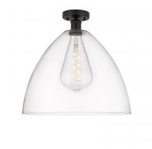 Innovations Lighting 616-1F-OB-GBD-162 - Bristol - 1 Light - 16 inch - Oil Rubbed Bronze - Semi-Flush Mount