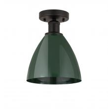 Innovations Lighting 616-1F-OB-MBD-75-GR - Plymouth - 1 Light - 8 inch - Oil Rubbed Bronze - Semi-Flush Mount