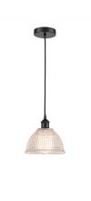 Innovations Lighting 616-1P-BK-G422 - Arietta - 1 Light - 8 inch - Matte Black - Cord hung - Mini Pendant