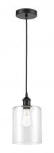 Innovations Lighting 616-1P-BK-G4424-7 - Paladin - 1 Light - 7 inch - Matte Black - Cord hung - Mini Pendant