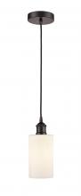 Innovations Lighting 616-1P-OB-G801 - Clymer - 1 Light - 4 inch - Oil Rubbed Bronze - Cord hung - Mini Pendant