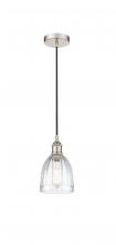 Innovations Lighting 616-1P-PN-G442 - Brookfield - 1 Light - 6 inch - Polished Nickel - Cord hung - Mini Pendant