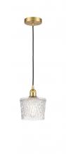 Innovations Lighting 616-1P-SG-G402 - Niagara - 1 Light - 7 inch - Satin Gold - Cord hung - Mini Pendant