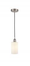 Innovations Lighting 616-1P-SN-G801 - Clymer - 1 Light - 4 inch - Brushed Satin Nickel - Cord hung - Mini Pendant