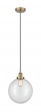 Innovations Lighting 616-1PH-AB-G202-12 - Beacon - 1 Light - 12 inch - Antique Brass - Cord hung - Mini Pendant