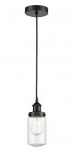 Innovations Lighting 616-1PH-BK-G314 - Dover - 1 Light - 5 inch - Matte Black - Cord hung - Mini Pendant