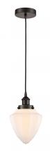 Innovations Lighting 616-1PH-OB-G661-7 - Bullet - 1 Light - 7 inch - Oil Rubbed Bronze - Cord hung - Mini Pendant