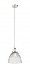 Innovations Lighting 616-1PH-PN-G222 - Seneca Falls - 1 Light - 10 inch - Polished Nickel - Cord hung - Mini Pendant