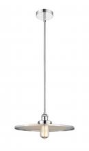 Innovations Lighting 616-1S-PC-MFR-PC-16 - Appalachian - 1 Light - 16 inch - Polished Chrome - Cord hung - Mini Pendant